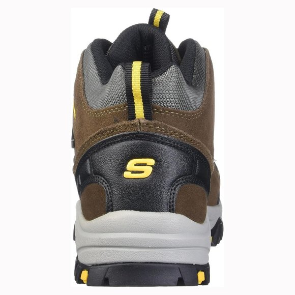 Brand New Skechers Relaxed Fit Relment Pelmo Waterproof Leather Hiking Boots - Picture 3 of 7
